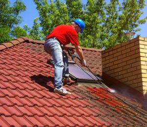 Roof treatment on a rental by Delavan PDX Property Management