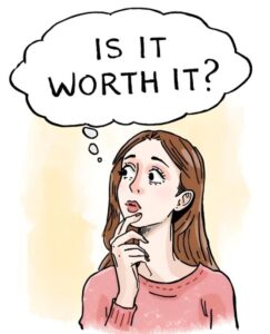 person wondering if property management is worth it