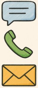 Delavan PDX Property Management calling, texting, emailing Private landlords